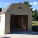 12x16 Barn with 7' Sides Colgate WI